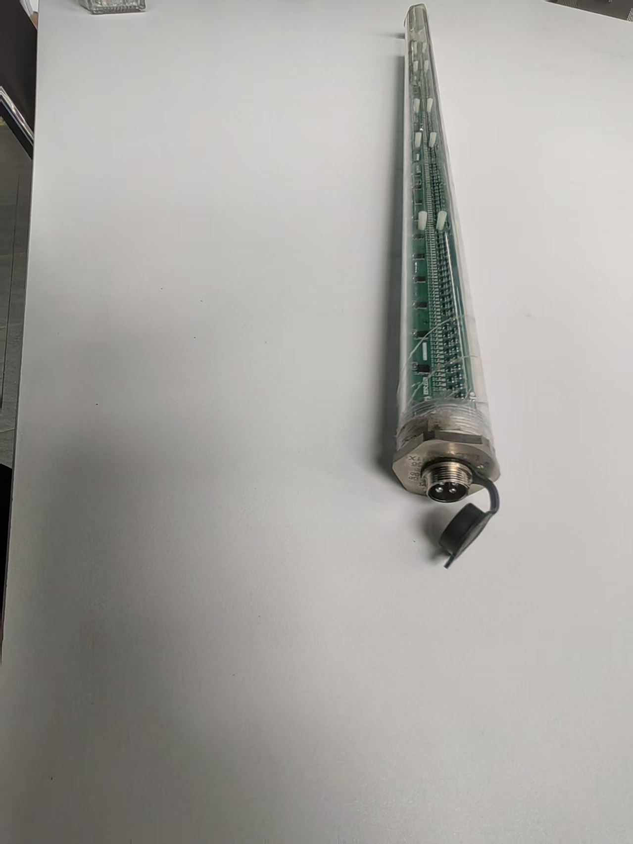 传感器实物：航空插头接口
